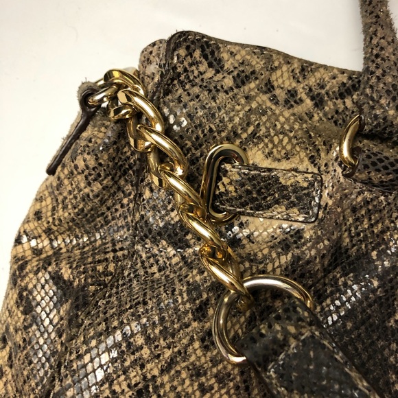 Michael Kors Hamilton Large Python Tote - Picture 6 of 10